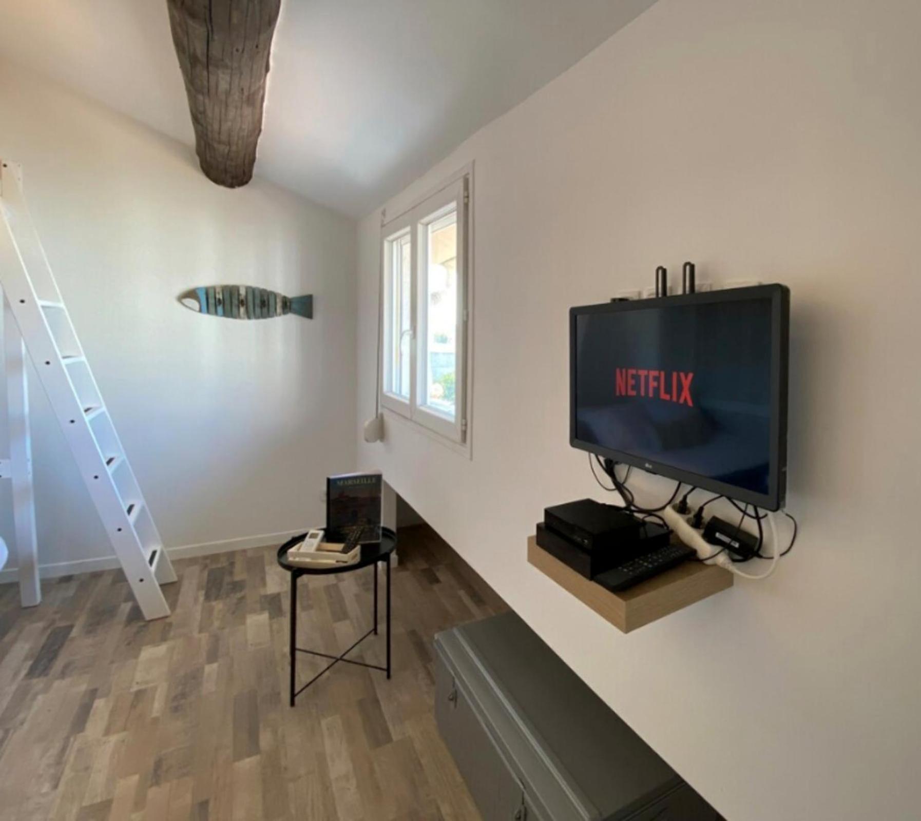 Apartamento L'Escapade Marseillaise By Anderslocation -Wifi-Netflix Marsella Exterior foto